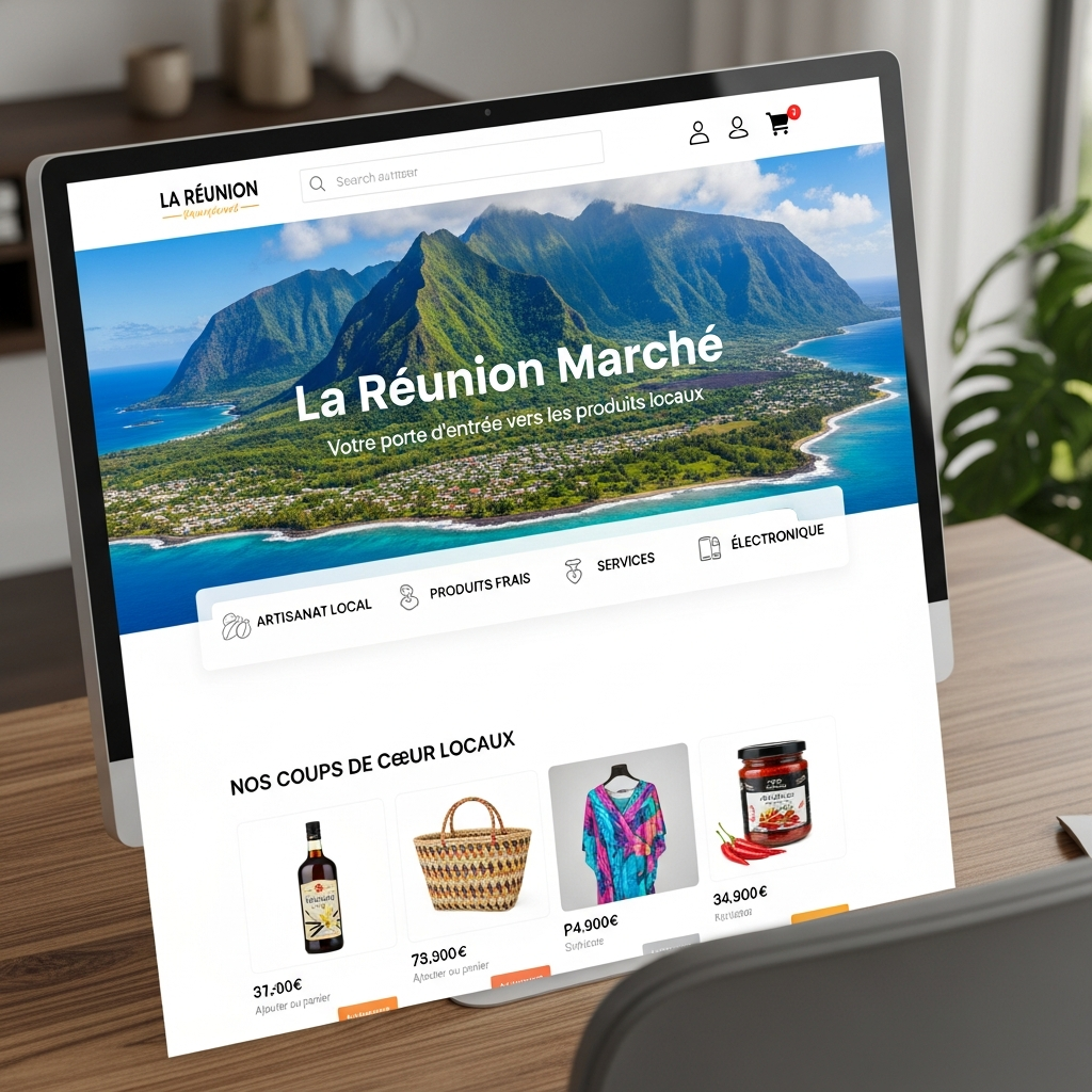 Créer site e-commerce La Réunion